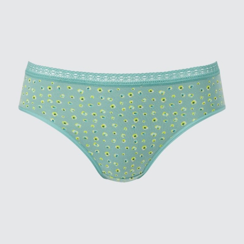 Uniqlo Mid-Rise Slips Dames Groen | 4267135
