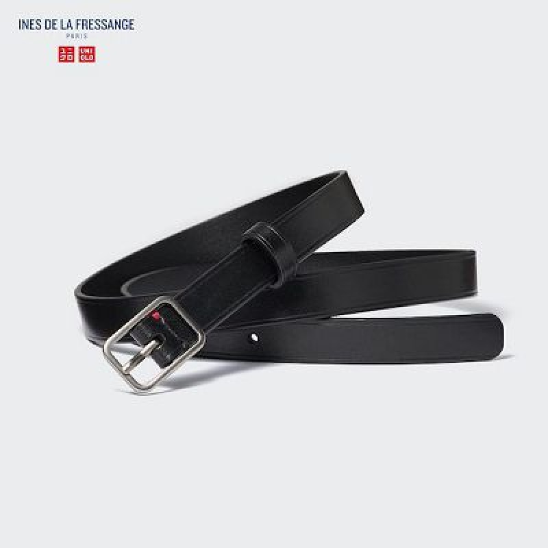 Uniqlo Narrow Riemen Dames Zwart | 9748950