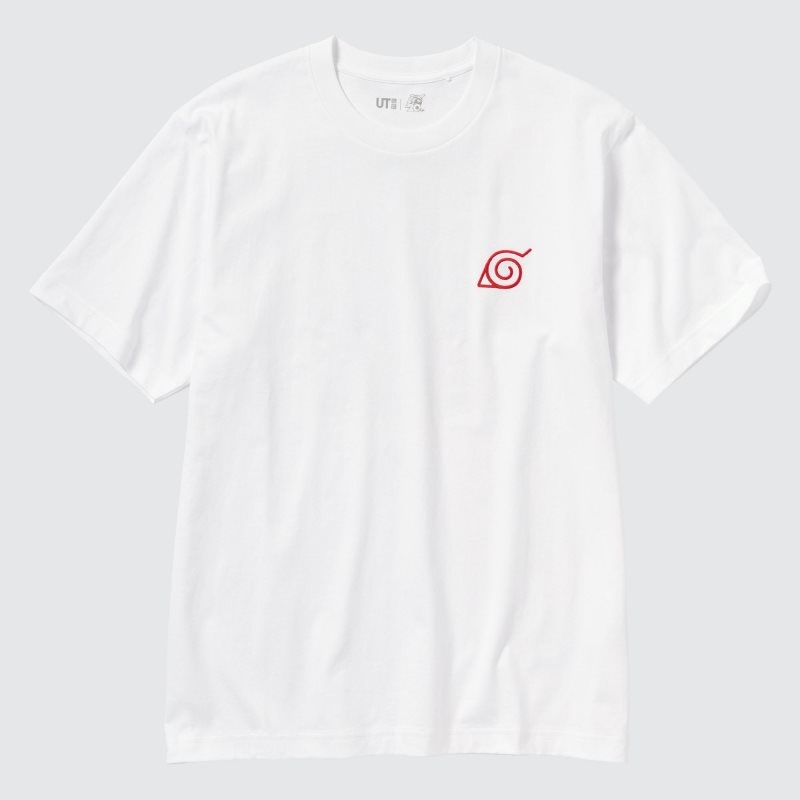 Uniqlo Naruto Ut Short-sleeve Graphic Minato Namikaze T-shirts Heren Wit | 9464384