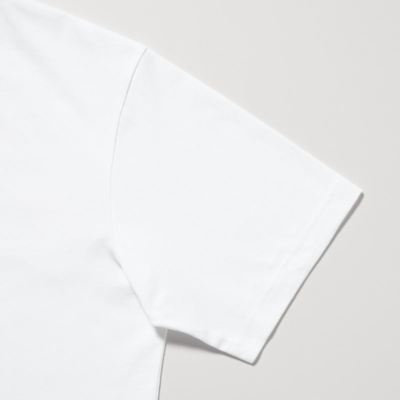 Uniqlo PEACE FOR ALL Short-Sleeve Graphic Haruki Murakami T-shirts Heren Wit | 1644765