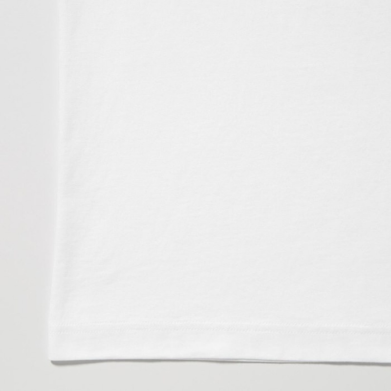 Uniqlo PEACE FOR ALL Short-Sleeve Graphic Magnum Photos T-shirts Dames Wit | 4504337