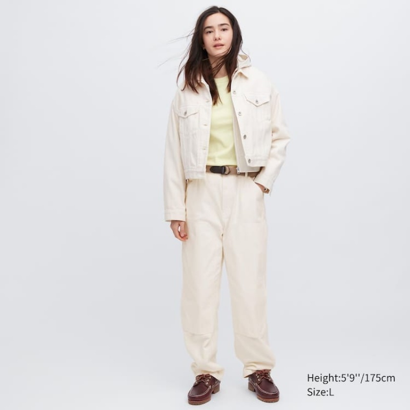 Uniqlo Painter Broek Heren Wit | 5425052