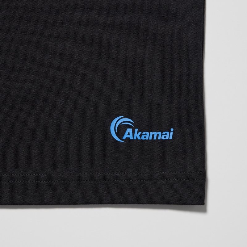 Uniqlo Peace For All Akamai Short-sleeve Graphic T-shirts Heren Zwart | 3649700