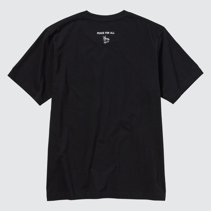Uniqlo Peace For All Daido Moriyama Short-sleeve Graphic T-shirts Heren Zwart | 1051918