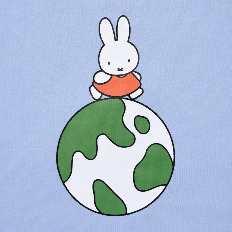 Uniqlo Peace For All Dick Bruna Short-sleeve Graphic T-shirts Heren Blauw | 2874678