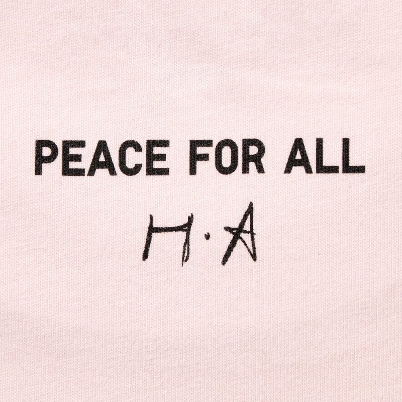 Uniqlo Peace For All Haruka Ayase Short-sleeve Graphic T-shirts Heren Roze | 6714034
