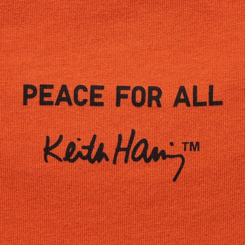 Uniqlo Peace For All Keith Haring Short-sleeve Graphic T-shirts Heren Oranje | 9824144