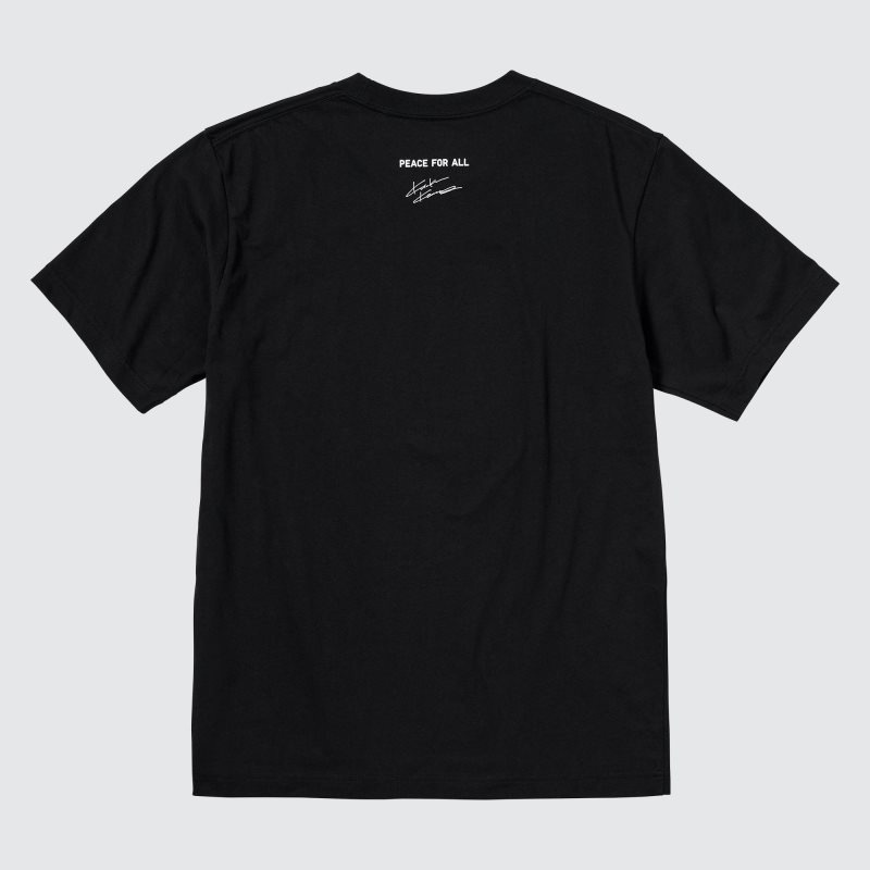 Uniqlo Peace For All Kosuke Kawamura Short-sleeve Graphic T-shirts Heren Zwart | 2285126