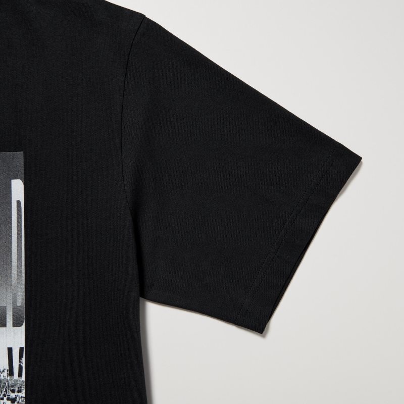 Uniqlo Peace For All Kosuke Kawamura Short-sleeve Graphic T-shirts Heren Zwart | 2285126