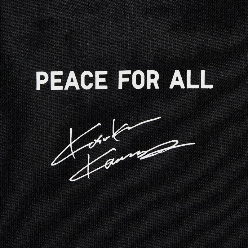 Uniqlo Peace For All Kosuke Kawamura Short-sleeve Graphic T-shirts Heren Zwart | 2285126