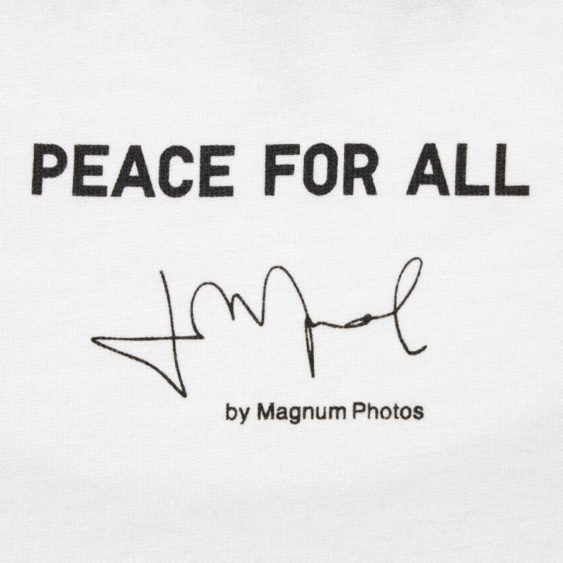 Uniqlo Peace For All Magnum Photos Short-sleeve Graphic T-shirts Heren Wit | 7236922