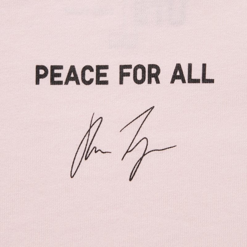 Uniqlo Peace For All Short-sleeve Graphic Hana Tajima T-shirts Heren Roze | 3985930