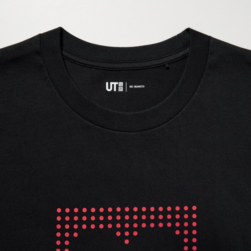 Uniqlo Peace For All Short-sleeve Graphic Rei Inamoto T-shirts Heren Zwart | 3329746