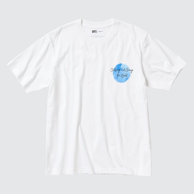 Uniqlo Peace For All Ut Gordon Reid Short-sleeve Graphic T-shirts Heren Wit | 2705003