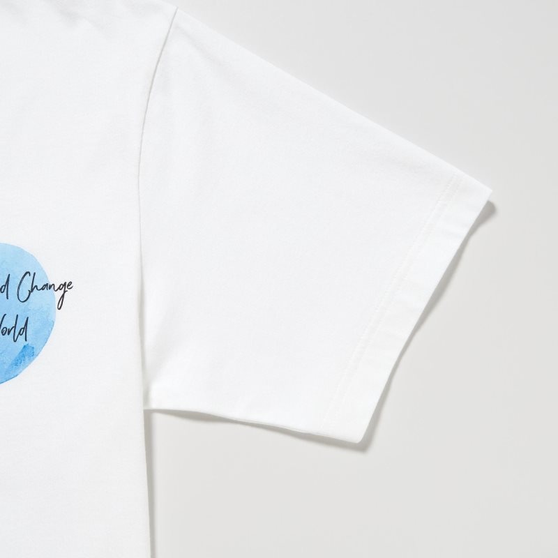 Uniqlo Peace For All Ut Gordon Reid Short-sleeve Graphic T-shirts Heren Wit | 2705003