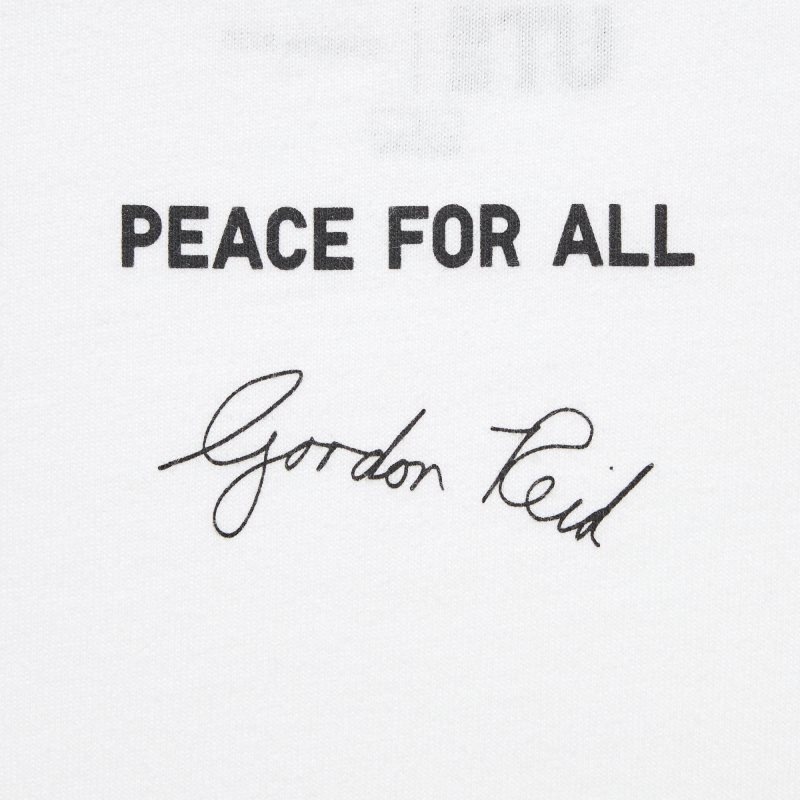 Uniqlo Peace For All Ut Gordon Reid Short-sleeve Graphic T-shirts Heren Wit | 2705003
