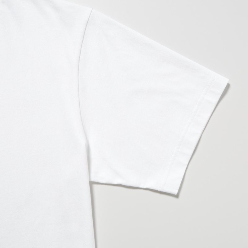 Uniqlo Peace For All Ut Jw Anderson Short-sleeve Graphic T-shirts Heren Wit | 4462973
