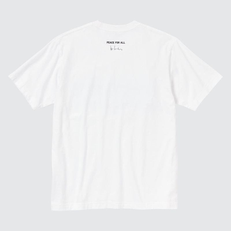 Uniqlo Peace For All Wim Wenders Short-sleeve Graphic T-shirts Heren Wit | 6415345