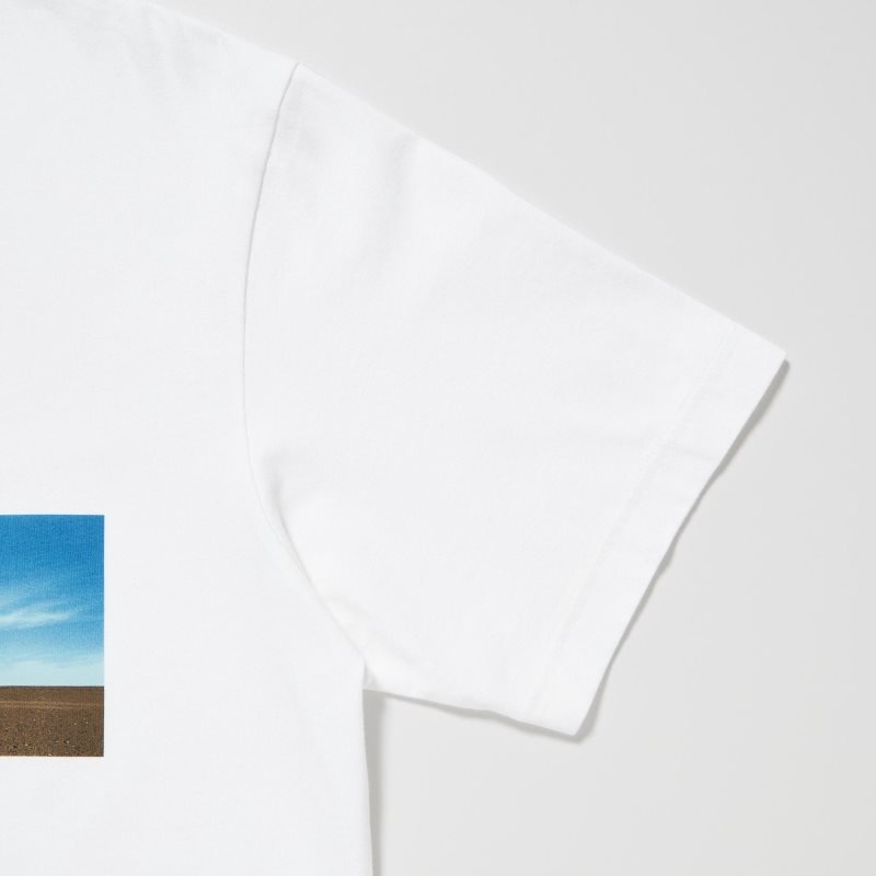 Uniqlo Peace For All Wim Wenders Short-sleeve Graphic T-shirts Heren Wit | 6415345