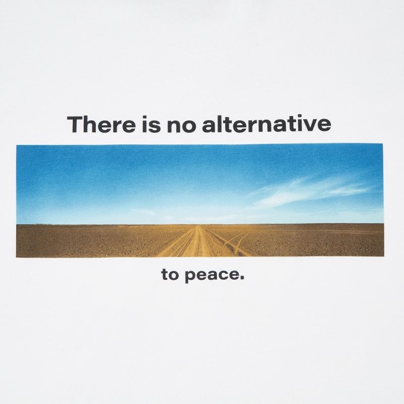 Uniqlo Peace For All Wim Wenders Short-sleeve Graphic T-shirts Heren Wit | 6415345
