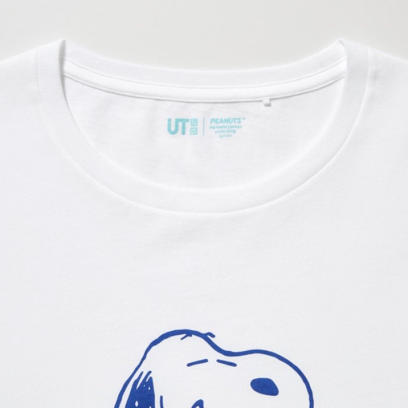 Uniqlo Peanuts Hawaii UT Short-Sleeve T-shirts Dames Wit | 7936040