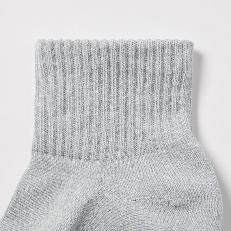 Uniqlo Pile Half Sokken Heren Grijs | 9696124