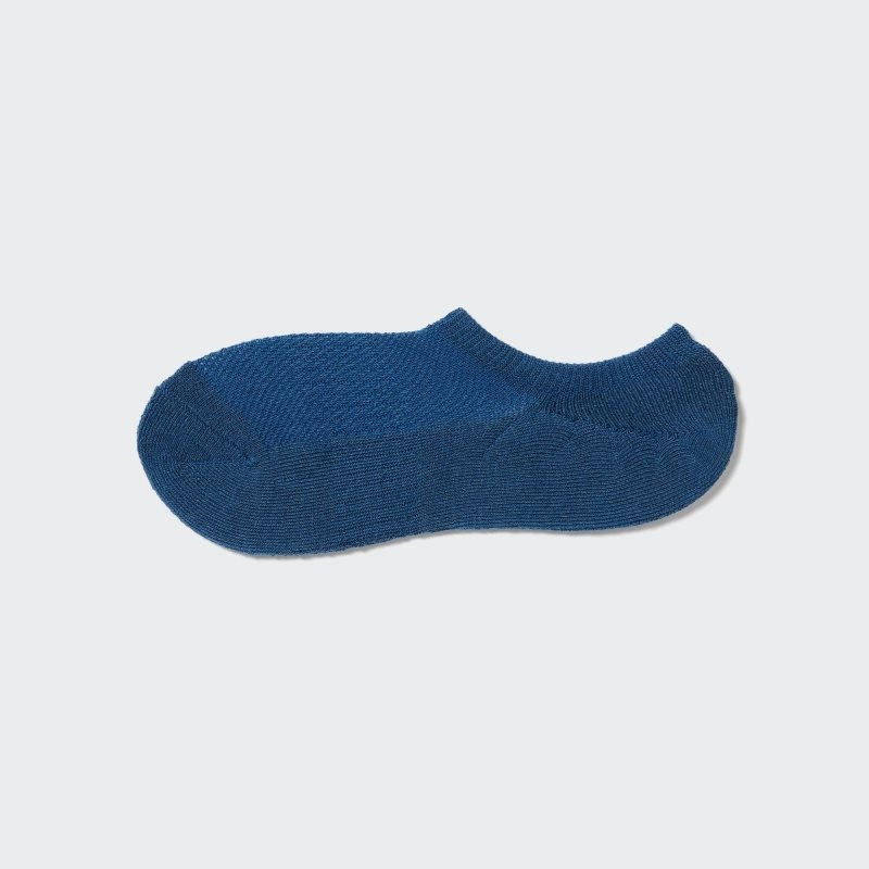 Uniqlo Pile Low Cut Sokken Heren Blauw | 886567
