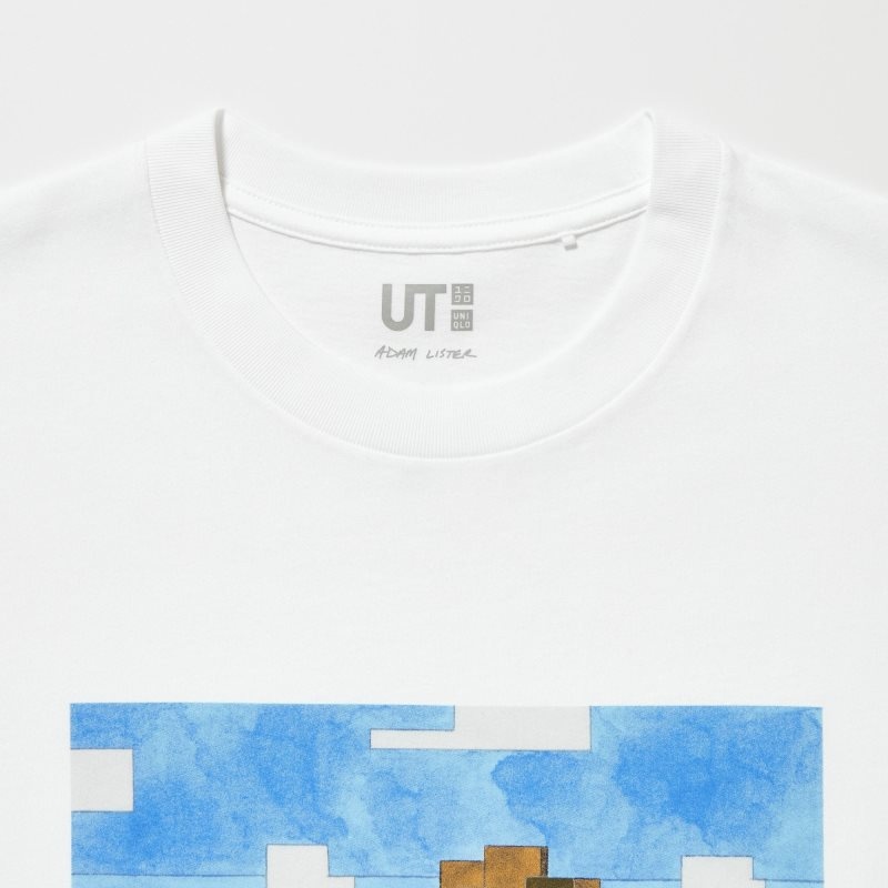 Uniqlo Pixar Art Ut Short-sleeve Graphic Adam Lister T-shirts Heren Wit | 1072946