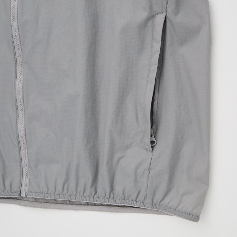 Uniqlo Pocketable Uv Protection 3d Cut Parka Heren Donkerblauw | 5974018