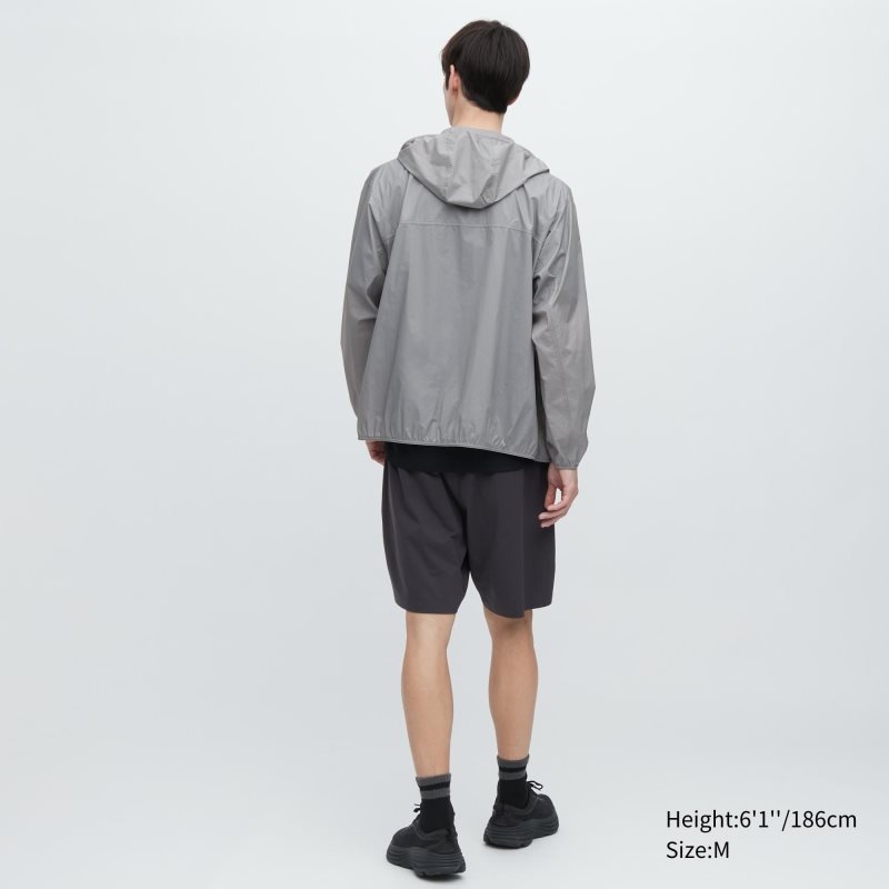 Uniqlo Pocketable Uv Protection 3d Cut Parka Heren Donkerblauw | 5974018