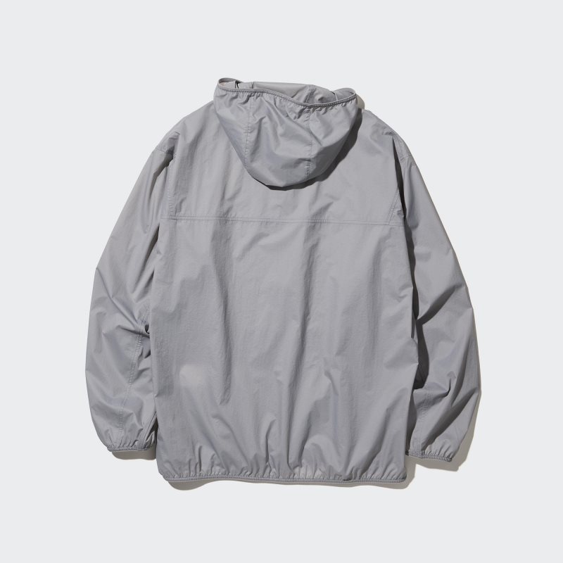 Uniqlo Pocketable Uv Protection 3d Cut Parka Heren Donkerblauw | 9765082