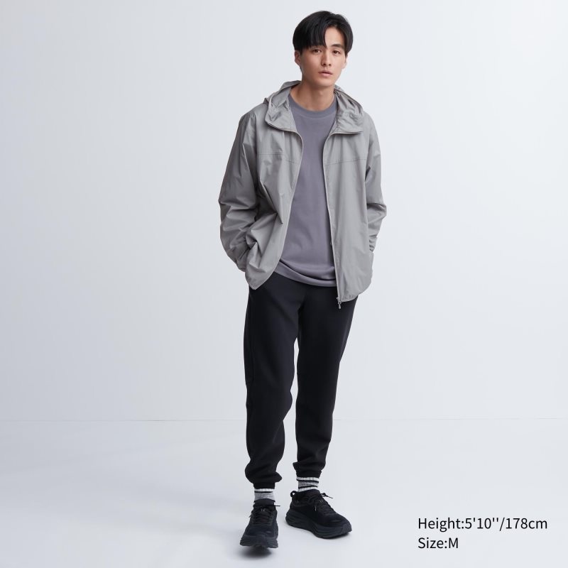 Uniqlo Pocketable Uv Protection 3d Cut Parka Heren Donkerblauw | 9765082