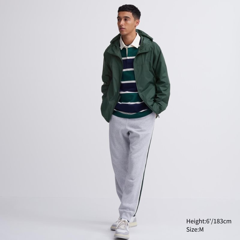 Uniqlo Pocketable Uv Protection 3d Cut Parka Heren Donkerblauw | 9765082
