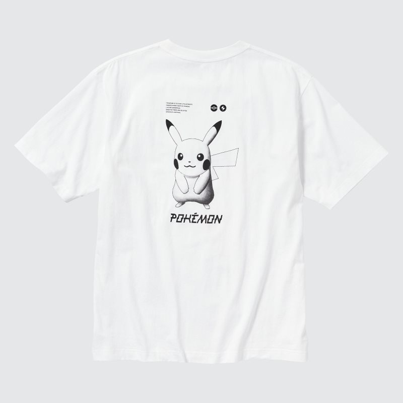 Uniqlo Pokémon Masters Ex Ut Oversized Short-sleeve Graphic T-shirts Heren Wit | 1740005