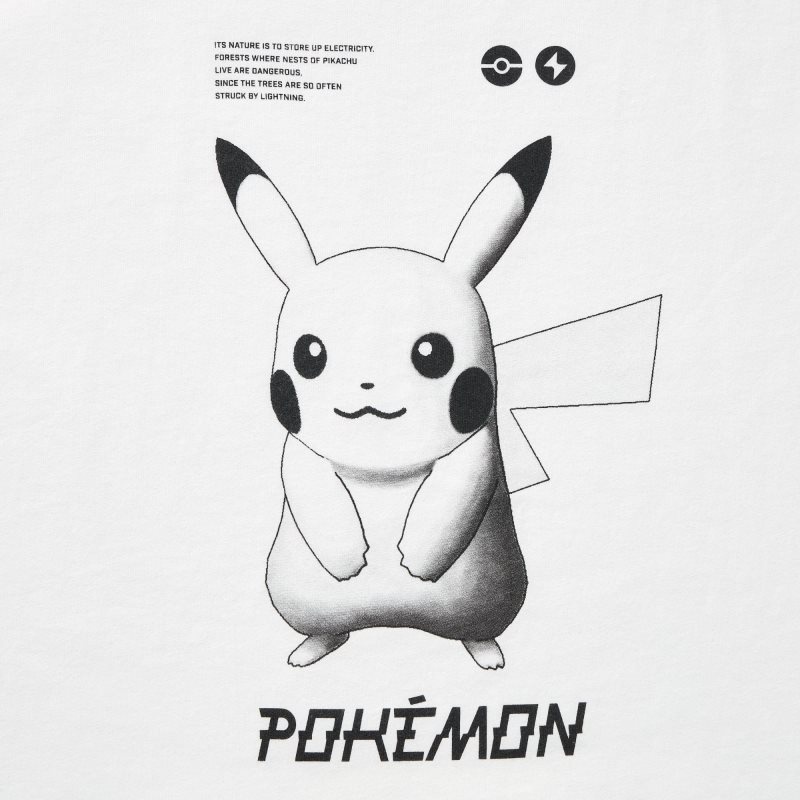 Uniqlo Pokémon Masters Ex Ut Oversized Short-sleeve Graphic T-shirts Heren Wit | 1740005