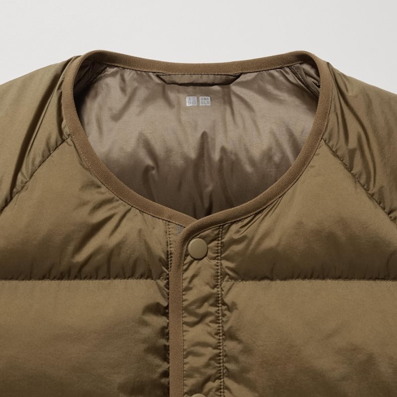 Uniqlo Recycled Down Jassen Heren Bruin | 8365864