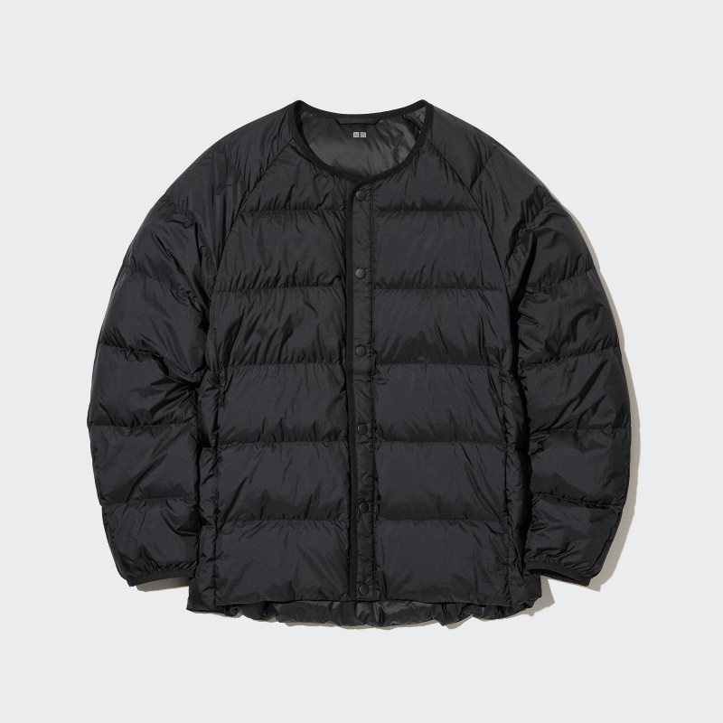 Uniqlo Recycled Down Jassen Heren Zwart | 6519388