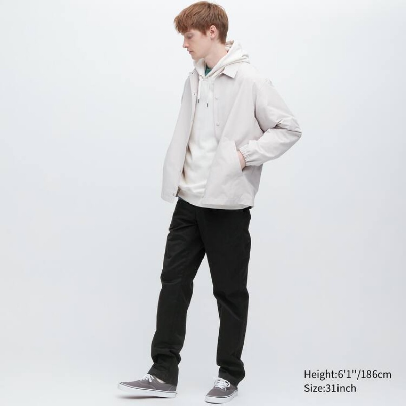 Uniqlo Regular Fit Chino Broek Heren Zwart | 2219277