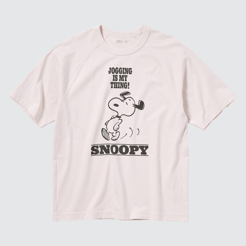 Uniqlo Retro Peanuts Ut Oversized Short-sleeve Graphic T-shirts Heren Wit | 7226700