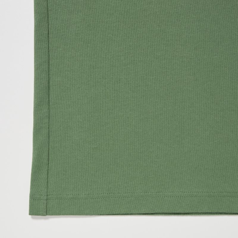 Uniqlo Retro Peanuts Ut Oversized Short-sleeve Graphic T-shirts Heren Groen | 4983222