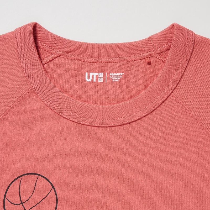 Uniqlo Retro Peanuts Ut Oversized Short-sleeve Graphic T-shirts Heren Oranje | 5628144