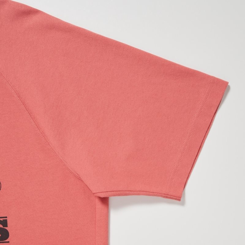 Uniqlo Retro Peanuts Ut Oversized Short-sleeve Graphic T-shirts Heren Oranje | 5628144