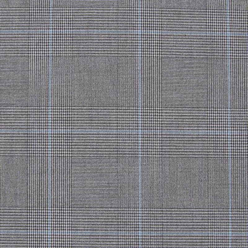 Uniqlo Smart Comfort Glen Checked Ankle Length Broek Heren Grijs | 8446851