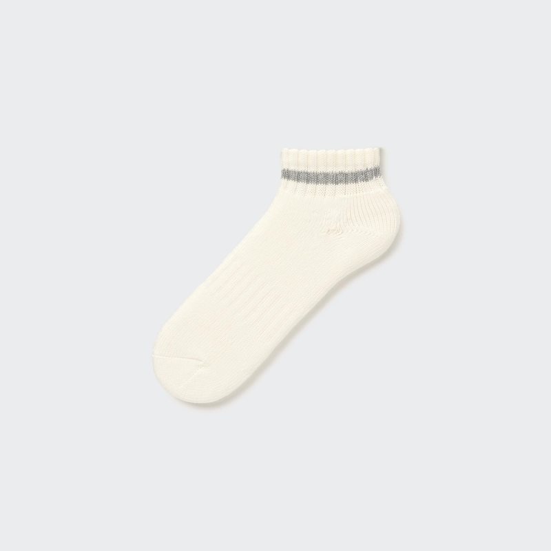 Uniqlo Soft Pile Short Sokken Heren Wit | 7592139