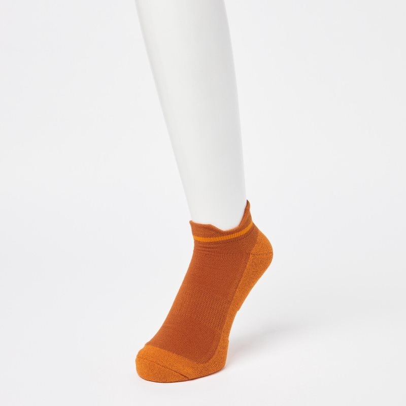 Uniqlo Sports Pile Short Sokken Heren Oranje | 1352684
