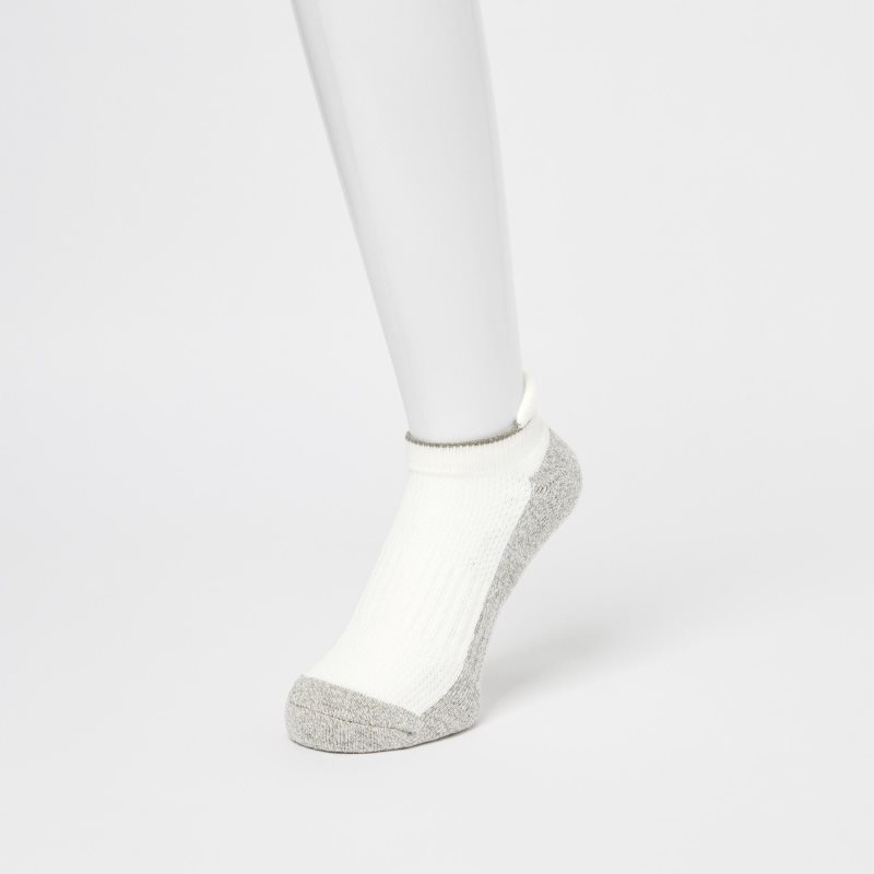 Uniqlo Sports Pile-lined Short Sokken Heren Wit | 4571534