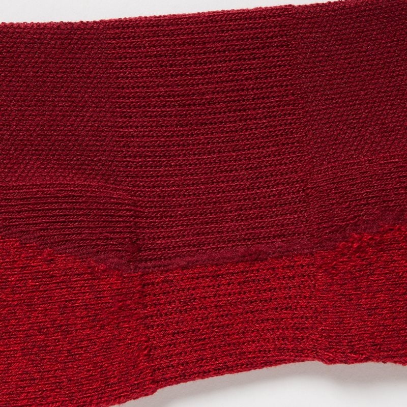 Uniqlo Sports Short Sokken Heren Rood | 27815
