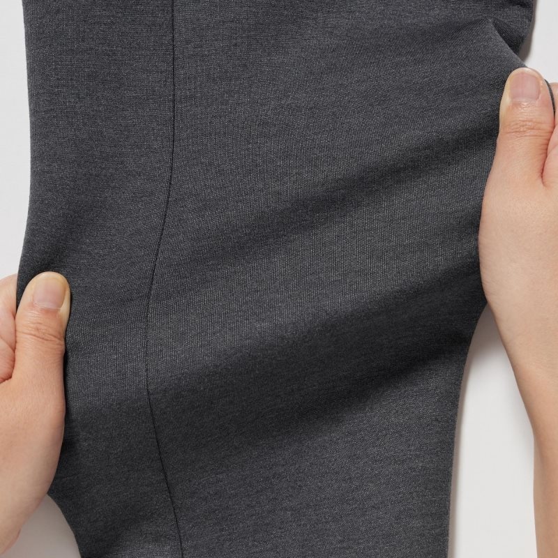 Uniqlo Stretch Dry Sweat Long-sleeve Full-zip Hoodie Heren Grijs | 5054723