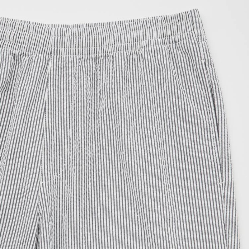 Uniqlo Stretch Korte Broek Heren Grijs | 8782419