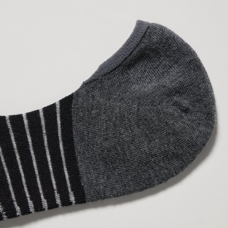 Uniqlo Striped Low Cut Sokken Heren Blauw | 336164